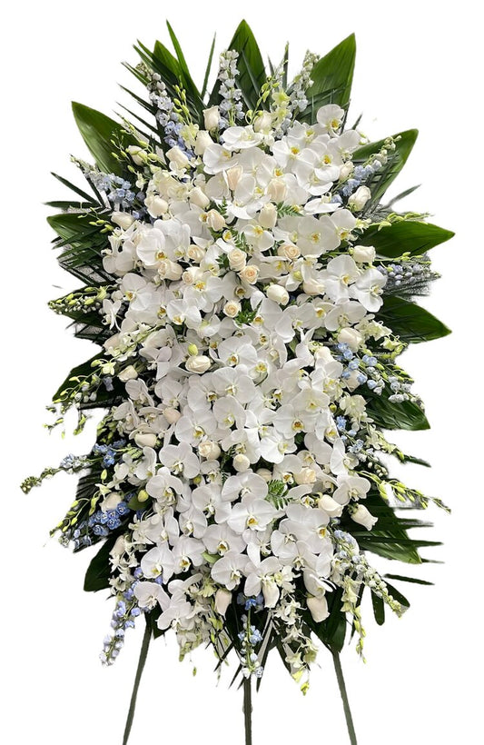 Exquisite orchid standing spray