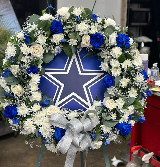 Cowboys team wreat