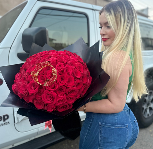 The only one 100 roses