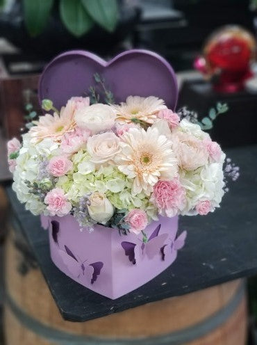 Purple Butterfly Box