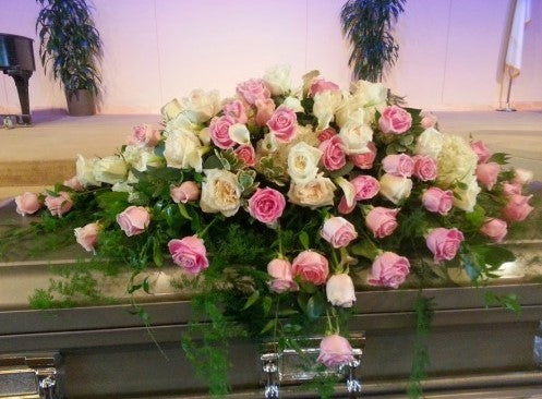 glorious garden casket spray The Glorious Garden