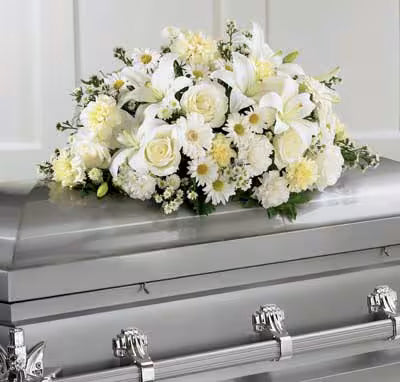 Whispers of Heaven Casket Cover