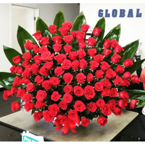 100 Rose Basket