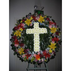 Wreath with Cross